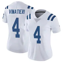 Nike Adam Vinatieri Indianapolis Colts Women's Limited White Vapor Untouchable Jersey