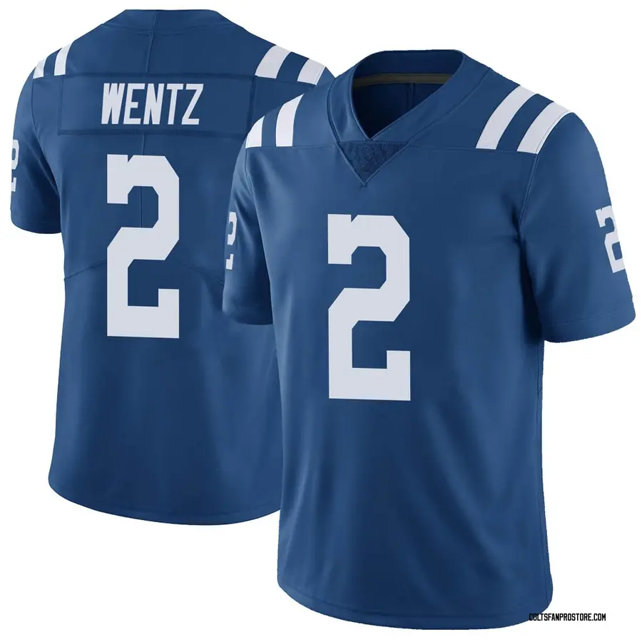 Nike Carson Wentz Indianapolis Colts Youth Limited Royal ...