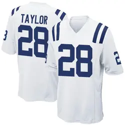 Nike Jonathan Taylor Indianapolis Colts Men's Game White Jersey