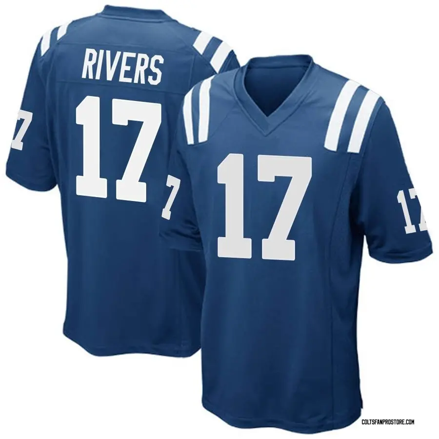 Nike Philip Rivers Indianapolis Colts Youth Game Royal Blue Team Color ...